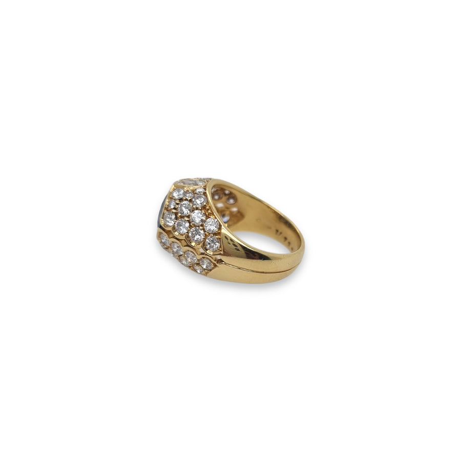 Cartier Sapphire & Diamond Ring