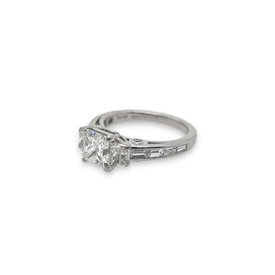 Picchiotti 1.51ct Radiant Diamond Ring
